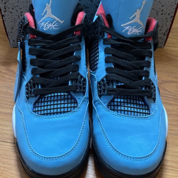 Brand New Air Jordan 4 Retro Travis Scott Cactus Jack With Box main image 6